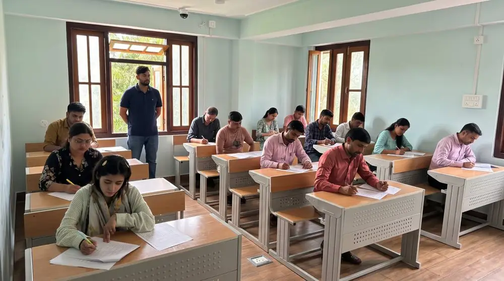 Classroom session – MIT University Sikkim