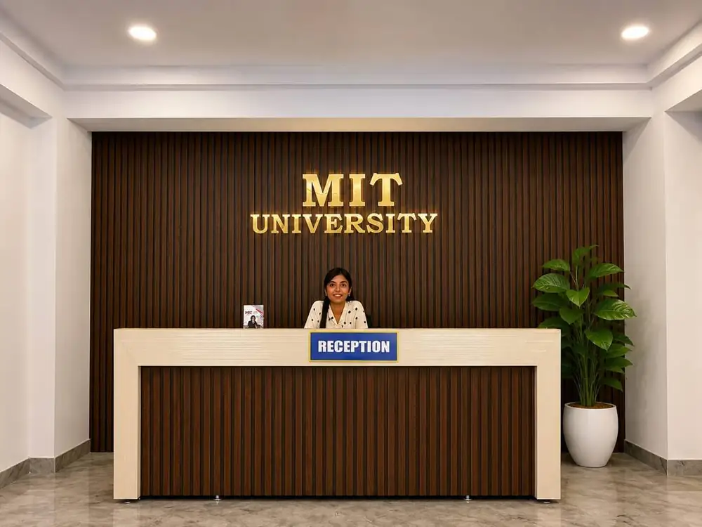 University reception, Melli campus – MIT University Sikkim